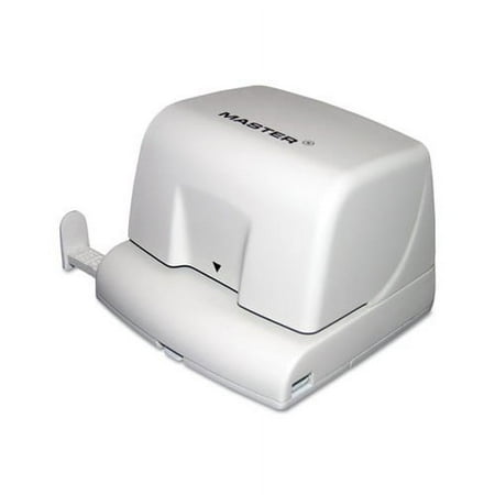 UPC: 0015086992101 | Electric Two-Hole Punch 10-Sheet Capacity