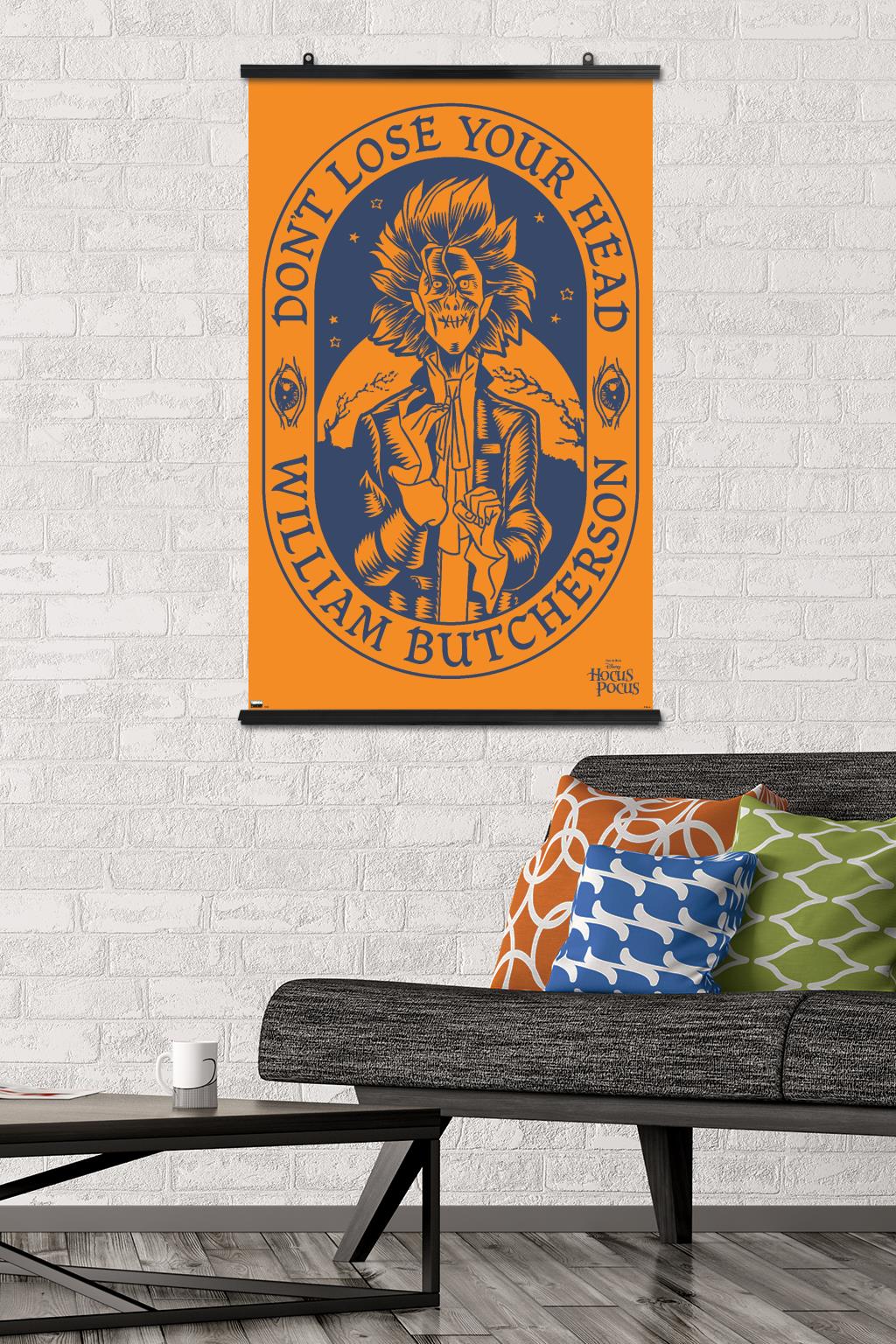 Disney Hocus Pocus - William Butcherson Wall Poster, 22.375" x 34"