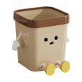 thumbnail image 1 of Creative Trash Can Open Top Waste Basket Funny Multifunctional Household Compost Bucket Cute Garbage Bin for Living Room Dorm, 1 of 5