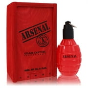 ARSENAL RED by Gilles Cantuel Eau De Parfum Spray (New) 3.4 oz for Men