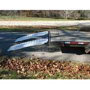 Five Star Aluminum Ramp Set For Trailers, USA - 60in.L x 16in.W, 10,000-Lb. Capacity 5ft x 16in - 10,000lb cap.