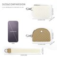 thumbnail image 2 of Bolso Monedero Mini Cartera Muñeca para Mujeres Hombres Acolchado Alrededor, 2 of 9