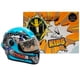 thumbnail image 1 of CASCO PARA MOTO CERRADO INFANTIL BUMBLE POCKET SPEED A-HELMET VISOR TRANSPARENTE CERTIFICADO DOT AZUL BRILLANTE TALLA L, 1 of 4
