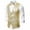 Gold, variant on Patlollav Mens Autumn and Winter Fashion Personality Sequins Casual Vest Jacket