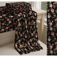 thumbnail image 6 of Soimoi Cotton Cambric Fabric Leaves,Rose & Peony Floral Printed Fabric 1 Yard 42 Inch Wide, 6 of 7