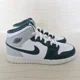 thumbnail image 1 of Ni - ke Ni - ke Youth Air Jordan 1 Mid SE Oxidized Green White Sail Shoes FQ8088-103 SZ 7Y, 1 of 5