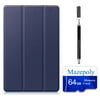 Mazepoly Galaxy Tab A7 (SM-T500/T505/T507) Accessories Bundle: Samsung Tab A7 10.4 inch Smart Dark Blue Case, 64GB Memory Card with adapter and Disc and Fiber Tip 2-in-1 Stylus Capacitive Pen
