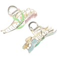 thumbnail image 1 of Floral Metal Hair Accessories Tulip Shape Interlocking Teeth Durable 2Pcs, 1 of 2