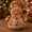 Gingerbread Man A1, variant on Patchwork Fabric Doll DIY Kit, No Extra Materials Needed Sewing Craft Set, Retro Patchwork Tumbler Doll Kit for Easter Christmas Home Ornaments Highland Cow