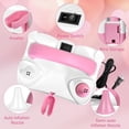 thumbnail image 2 of Electric Balloon Pump, Dual-Nozzle Portable Balloon Pump, Electric Balloon Inflator Pump Kit for Birthday Party Decorations, Weddings, Festivals and Party（Pink）, 2 of 8