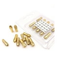 thumbnail image 2 of CRAFTHROU 20Pack Spring Collet Set Brass Collet Golden For Diy Projects Rotary Tools 0.48x0.48x1.6in, 2 of 8