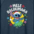 thumbnail image 3 of Lilo & Stitch - Mele Kalikimaka - Women's Lightweight French Terry Long Sleeve Shirt, 3 of 5