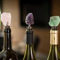 thumbnail image 3 of Chantal Lacroix - Bouchon à Vin Quartz Rose “Bonheur” en Acier Inoxydable, 3 of 3