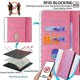 thumbnail image 4 of For Xiaomi Redmi Note 14 4G (163.25mm) Wallet Case Wave Shape RFID Blocking PU Leather Stand Phone C, 4 of 5