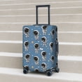 thumbnail image 5 of Uemuo Cute Cartoon Astronaut Printed Washable Luggage Cover - Fashion Suitcase Protector Fits 18-32 Inch Luggage -Small, 5 of 9