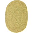 thumbnail image 1 of Rhody Rug SA58R096X132 Sandi 8 x 11 ft. Tweed Indoor-Outdoor Oval Braided Rug, Oatmeal, 1 of 1