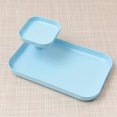 thumbnail image 2 of Plastic Vanity Tray Detachable Versatile Storage Organizer Tray Stationary Tray, 2 of 9