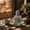 B, variant on HAJAGP Buddha Statue Carved Meditating Stone Figurine Mindfulness Decor for Home Office Garden Display (A)