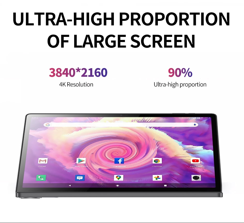 Tablet PC 14Inch Full Screen Android 14 20GB RAM+1TB ROM With Bluetooth Keyboard
