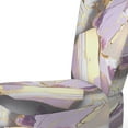 thumbnail image 4 of Designart « Abstraction Géode Teintée de Rose I » Fauteuil d'Appoint Rembourré en Marbre Rose - Fauteuil Moderne pour Chambre, 4 of 7