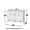 White, variant on Wyndham Collection Sheffield 48" Wood Single Bathroom Vanity in Chrome/Gray