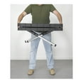 thumbnail image 3 of Keter Folding Work Table with Two Adjustable Clamps, 29 lbs, 3 of 9
