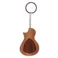 thumbnail image 2 of Wood Guitar Pick Set Picks Case Holder Keychain Handmade Instrument Gifts Storage Box, 2 of 14