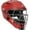 Scarlet, variant on All Star Mvp Pro Matte Catcher Helmet Royal Small