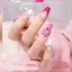 thumbnail image 3 of Set de esmaltes de uñas GAOY Pink Gel, 6 colores, luz de neón, 7,3 ml, 3 of 6