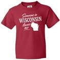 thumbnail image 3 of Inktastic Someone in Wisconsin Loves Me Youth T-Shirt, 3 of 5