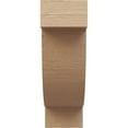 thumbnail image 2 of 9"W x 18"D x 27"H Classic Alpine Rough Cedar Woodgrain TimberThane Corbel, Primed Tan, 2 of 6