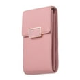 thumbnail image 4 of kurtrusly Solid Color PU Crossbody Bag Mini Sling Wallet Phone Pack Shoulder Bags Card Holder Coin Purse, 4 of 8