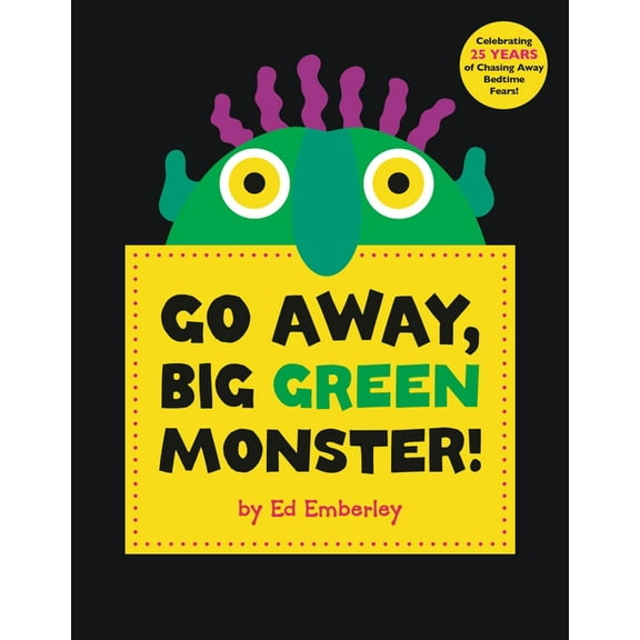 Go Away, Big Green Monster!, (Hardcover)
