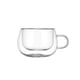 thumbnail image 1 of Tazas de Café de Vidrio Transparente Aislado de Doble Capa Taza de Café de Vidrio Taza de Café Frío, 1 of 4