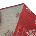 thumbnail image 2 of Mantel De Muñeco De Nieve Productos De Navidad De Algodón Y Lino Decoraciones Navideñas Mantel Decoraciones De Mesa 1 Piezas-Rojo brillar Electrónica, 2 of 5