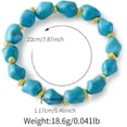 thumbnail image 7 of Pure Turquoise Stone Necklace And Pure Turquoise Bracelet,Set Of 2, 7 of 7