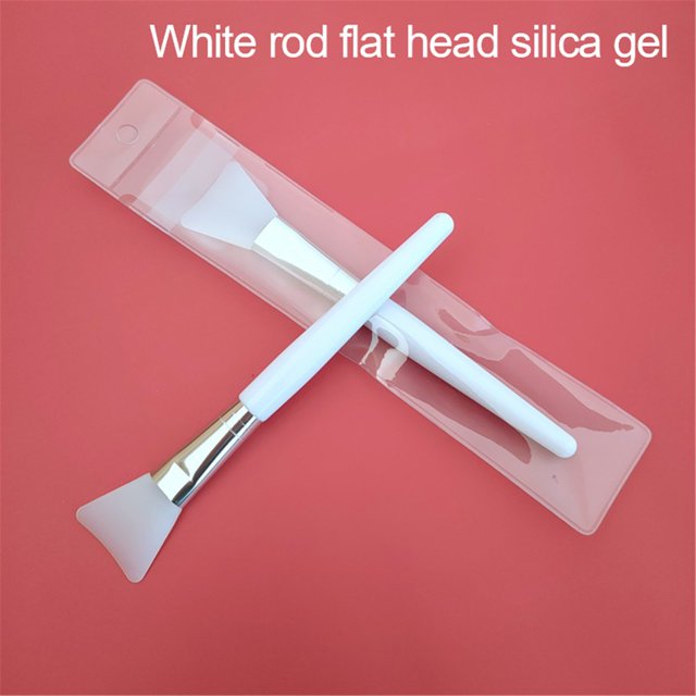 LPSSTORE Silicone Face Mask Brush Hairless Facial Mud Applicator Makeup Beauty Tool