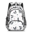thumbnail image 2 of French Bulldog Backpack for School,Cute School Bag,Schoolbag with Adjustable Shoulder Straps & Padded Back,16.9 Inch, 2 of 5