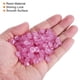 thumbnail image 5 of Uxcell 300 Paquete de Rocas Brillantes 8-10mm Piedras Brillantes en la Oscuridad Decoración DIY Decorativas Rosa Claro, 5 of 7