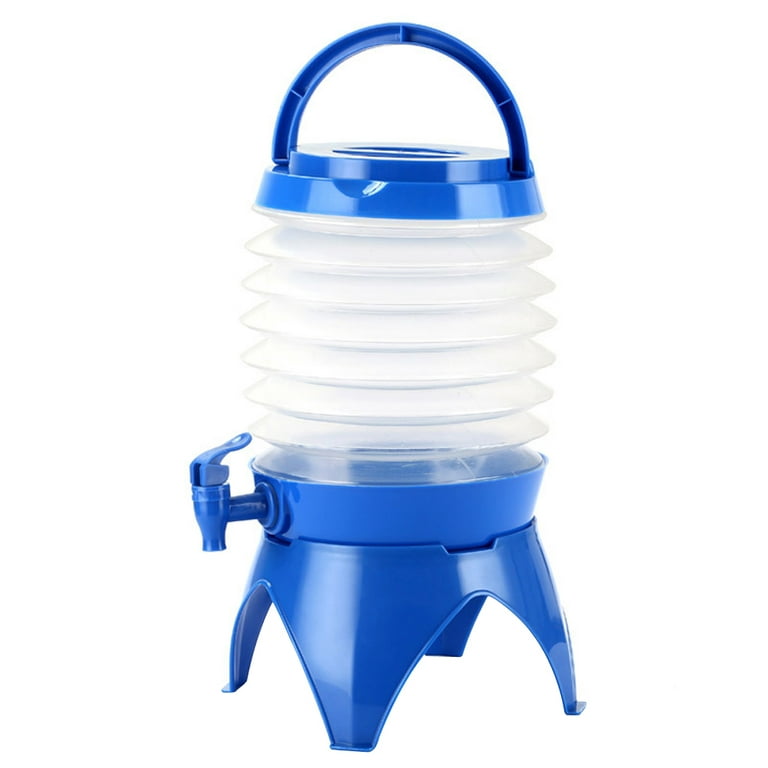 1 Gallon Collapsible Beverage Dispenser Blue