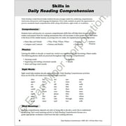 Evan-Moor Daily Reading Comprehension, Grade 1 Teaching Edition