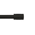 thumbnail image 1 of Versailles - Lexington Ringlets Curtain Rod Set, Adjustable Length from 86" to 144", Black, 1 of 6
