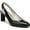 Black Vinci, variant on Womens Gigi Sling Faux Leather Slip On Dress Heels