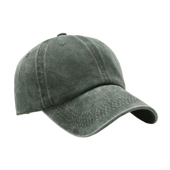 Washed Distressed Baseball Cap Vintage Soft Cotton Peaked Cap Adjustable Solid‑Color Casual Unisex Sun Hat for Men Women Daily Outdoor