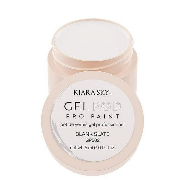 Pintura en gel para decoración de uñas Kiara Sky Blank Slate, 5 ml
