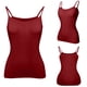 thumbnail image 4 of Camisola de mujer con almohadilla inferior y en el pecho, ropa interior sexy de gran tamaño con almohadilla en el pecho vino/3XL, 4 of 6