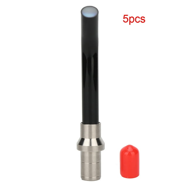 Guía de luz de curado de dientes, 5 piezas de 10 mm Accesorio de luz de curado para blanqueamiento dental Guía de luz de curado compacta y liviana
