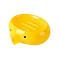 thumbnail image 2 of Ceramic Soap Dish With Drain Hole Shape Cute Shower Soap Rack Soap Dish Decoration Bathroom Kitchen Cute Shelving/ Soap Box Sink Soap Box Storage Box Yellow, 2 of 9