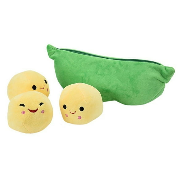 Jouet en Peluche, Joli Jouet en Peluche Gousse de Pois Coton PP pour Cadeau d'Enfants