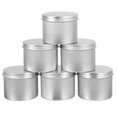 thumbnail image 4 of HLONK 6pcs Tin Cans Aluminum Containers DIY Travel Storage Craft Supplies, 4 of 6